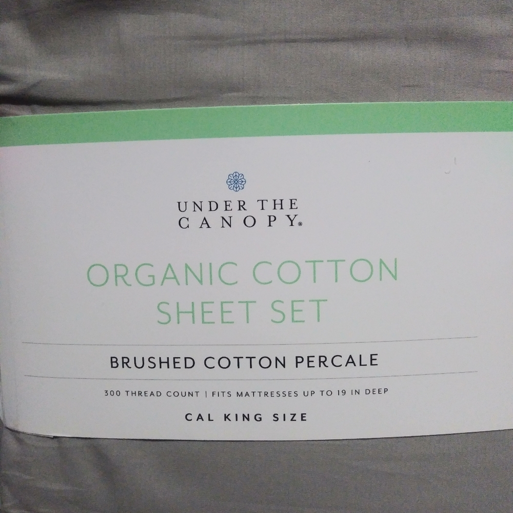 New Under The Canopy California King sheet set